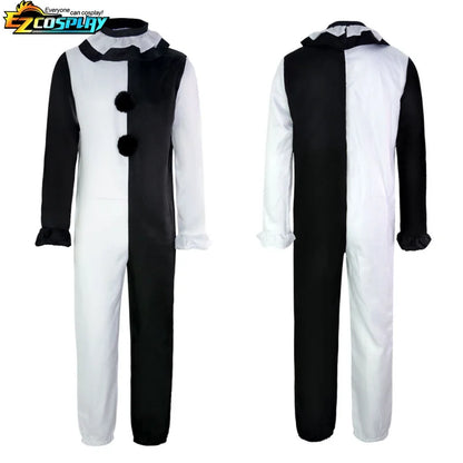 Déguisement Clown Terrifiant - Combinaison et Masque Halloween pour Homme et Femme
