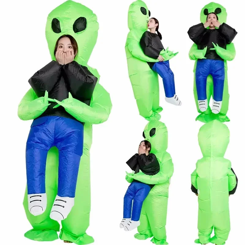 Costume Alien Gonflable - Déguisement Humoristique Gonflable | Halloween