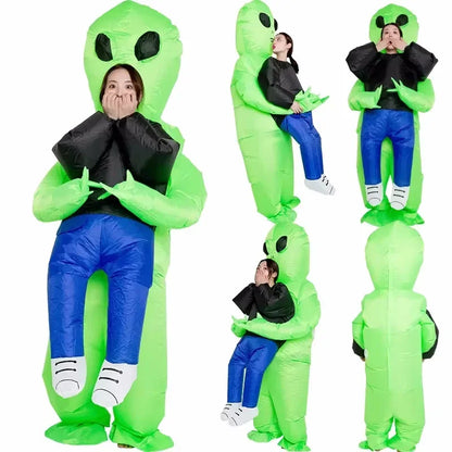 Costume Alien Gonflable - Déguisement Humoristique Gonflable | Halloween