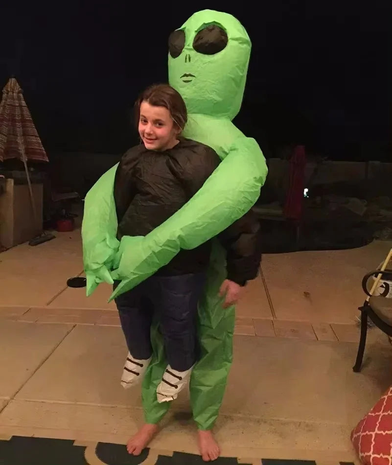 Costume Alien Gonflable - Déguisement Humoristique Gonflable | Halloween