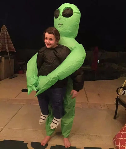 Costume Alien Gonflable - Déguisement Humoristique Gonflable | Halloween