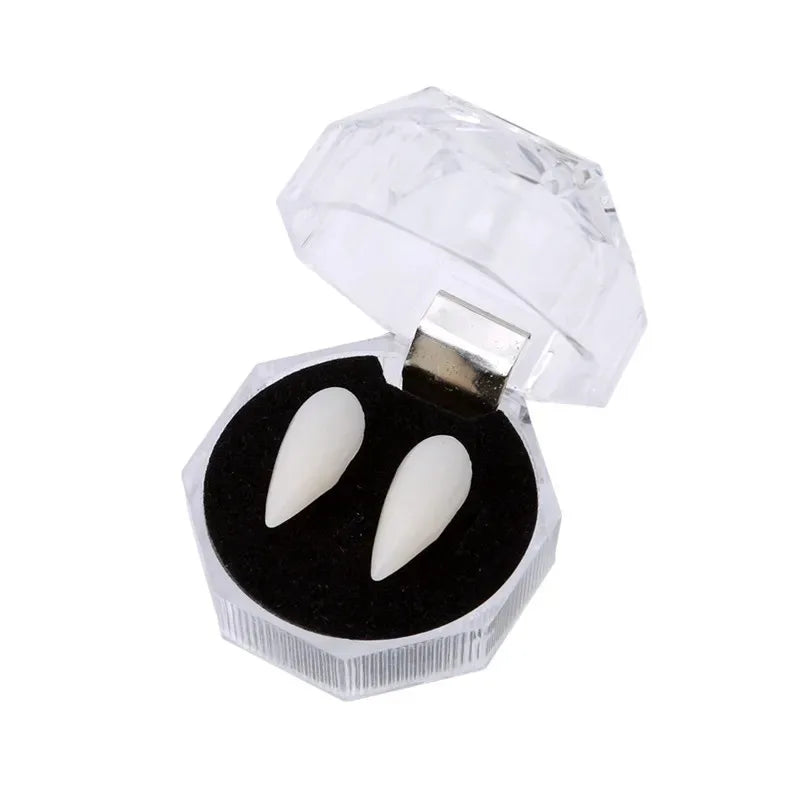 Crocs de Vampire - Fausses Dents & Dentier - Accessoire Déguisement Halloween & Cosplay