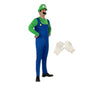Déguisement Plombier Moustachu Adulte - Salopette, Casquette et Moustache - Halloween, Carnaval, Cosplay