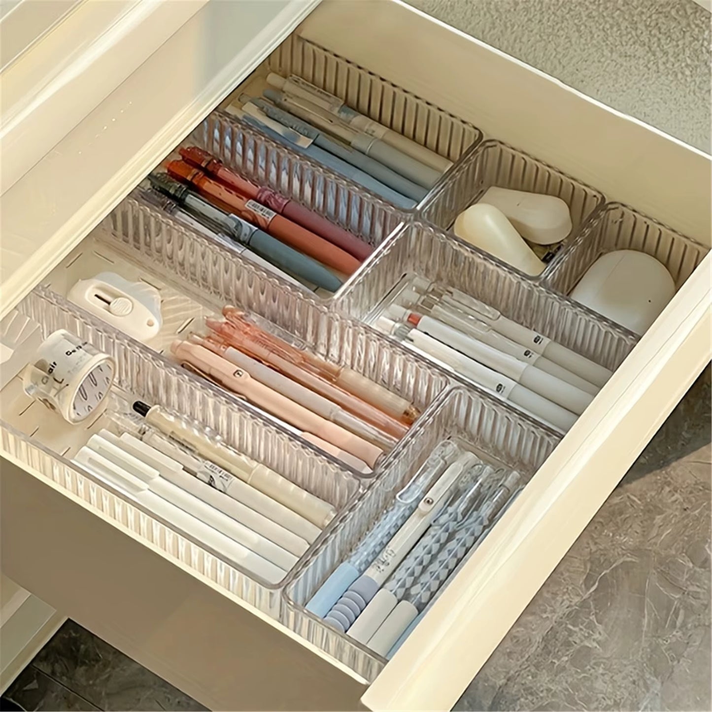 Organisateur de Tiroir Modulaire Empilable - Rangement Sur-Mesure