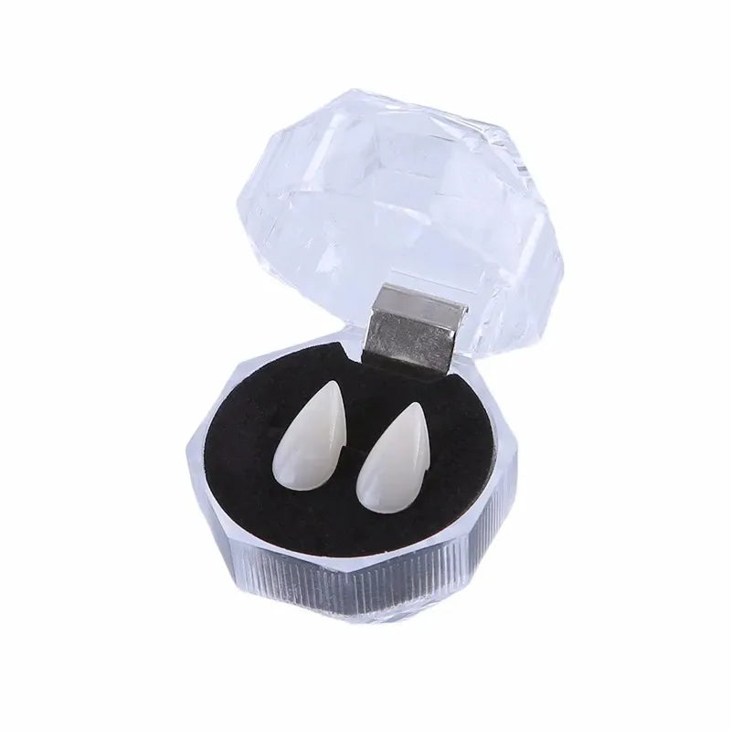Crocs de Vampire - Fausses Dents & Dentier - Accessoire Déguisement Halloween & Cosplay