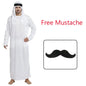 Déguisement Cheikh Arabe pour Homme - Prince d'Arabie Cosplay - Halloween, Carnaval, Pourim