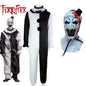 Déguisement Clown Terrifiant - Combinaison et Masque Halloween pour Homme et Femme