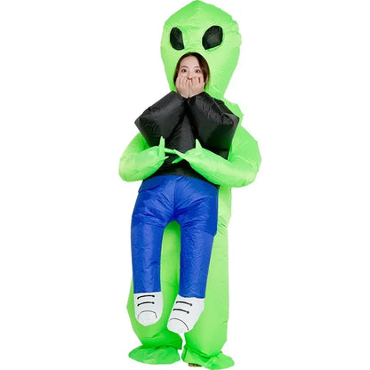 Costume Alien Gonflable - Déguisement Humoristique Gonflable | Halloween