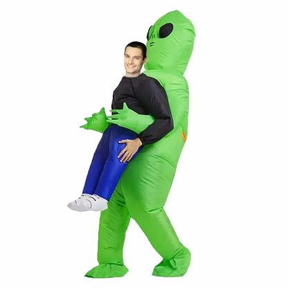 Costume Alien Gonflable - Déguisement Humoristique Gonflable | Halloween