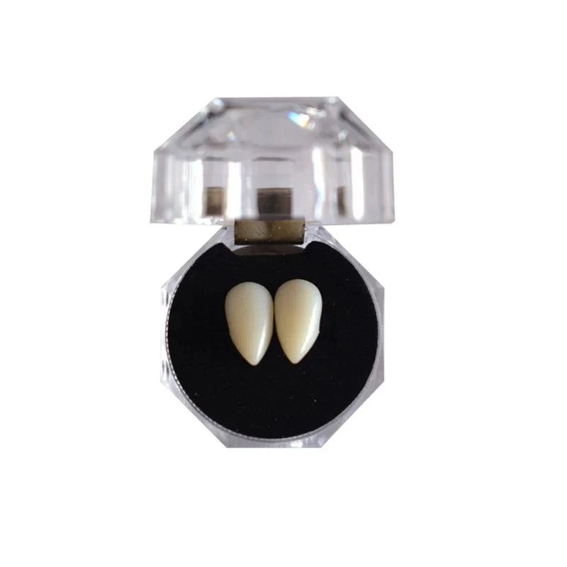 Crocs de Vampire - Fausses Dents & Dentier - Accessoire Déguisement Halloween & Cosplay