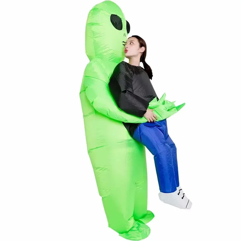 Costume Alien Gonflable - Déguisement Humoristique Gonflable | Halloween