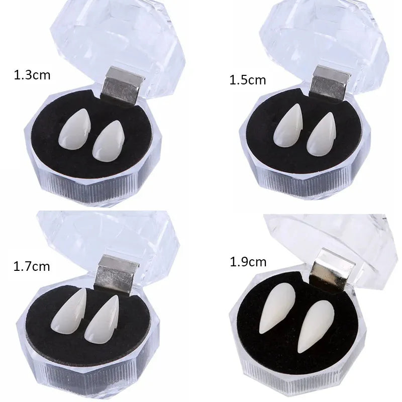 Crocs de Vampire - Fausses Dents & Dentier - Accessoire Déguisement Halloween & Cosplay