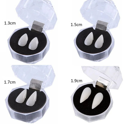 Crocs de Vampire - Fausses Dents & Dentier - Accessoire Déguisement Halloween & Cosplay